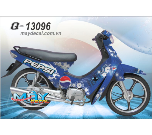 Q 13096 WAVE pepsi xanh gp blue logo tron nuoc giai khat ngot