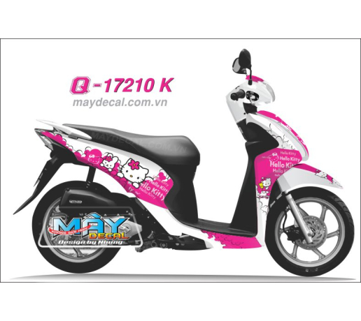 Q 17210 K - Vision 2014 hello kitty trang hong white pink cat meo