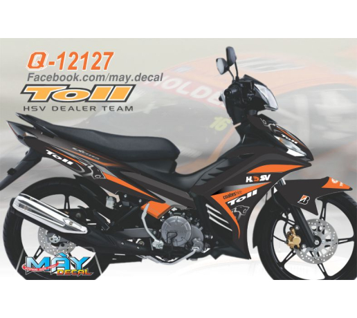 Q 12127 exciter 2011 cam den toll su tu lion duong net line black orange