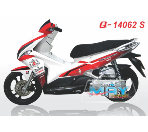 Q 14062 S - air blade 2011 Marlboro thuoc la trang do white red motul racing su tu