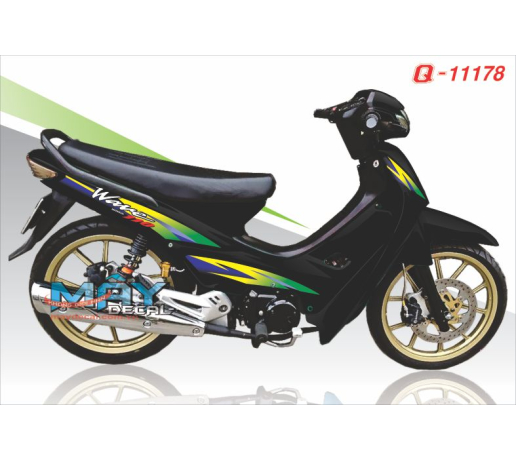 Q 11178 wave 110 den black duong net tem roi