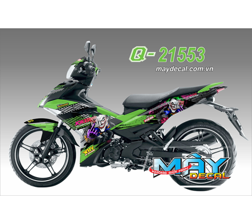 Q 21553 EX 150 _ JOKER why soc xanh blue den black 