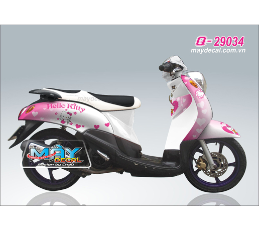 Q 29034 MIO CLASSICO KITTY HELLO HONG TRAI TIM 