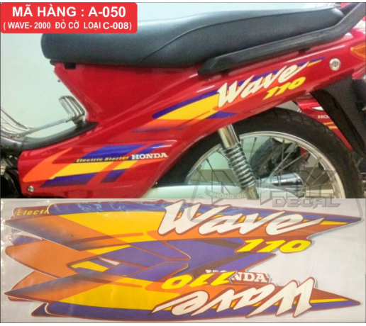 A-050 HONDA WAVE 2000 DO CO LOAI C 008