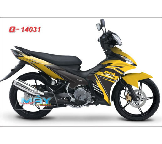 Q 14031 exciter duong net line vang den black yellow