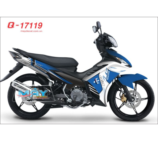 Q 17119 EX 2011 gp racing blue trang white