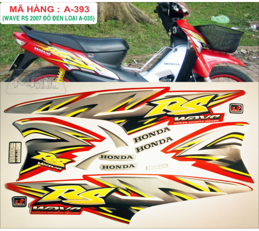 A-393 WAVE RS 2007 DO DEN LOAI A-035