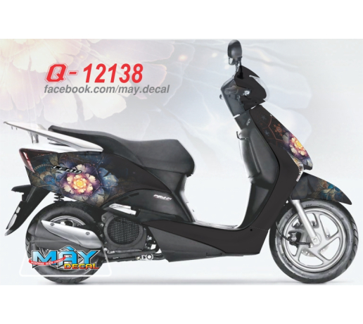 Q 12138 SCR den black hoa van flower da hoa cuong