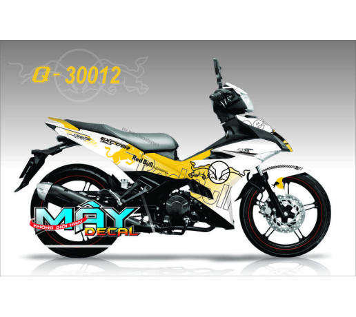 Q-30012 EX 150 RELLBUL  trang vang 