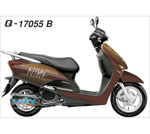 Q 17055 B SCR day giay the thao sport mau dong trang white