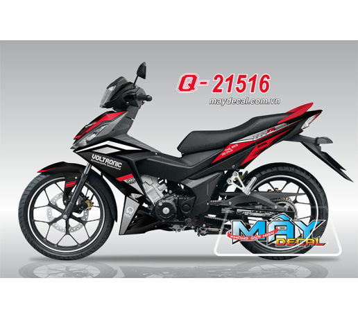 Q 21516 WINNER 150 VOLTRONIC do red den black  trang white