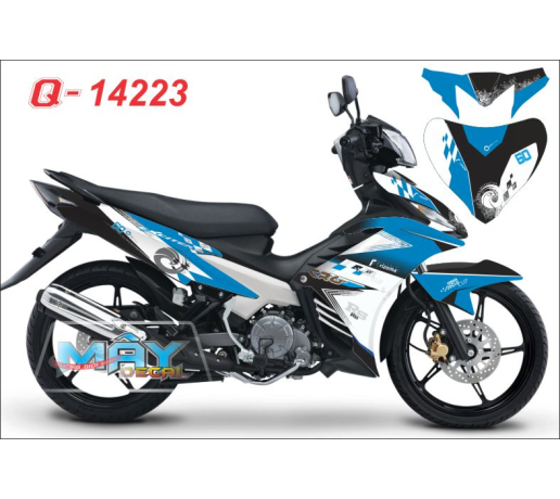 Q 14223 - EX 2011 CRG logo trang xanh duong blue white duong net logo