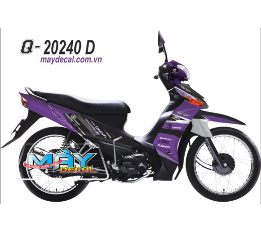 Q 20240 D TAURUS tim trang den xspeed purple white mui ten carro duong net line