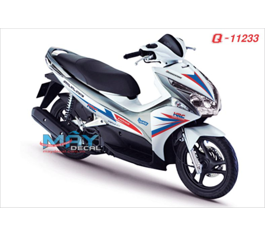 Q 11233 Air Blade 2011 DAI BANG DUONG NET EAGLE con o trang white soc xanh gp do duong blue red