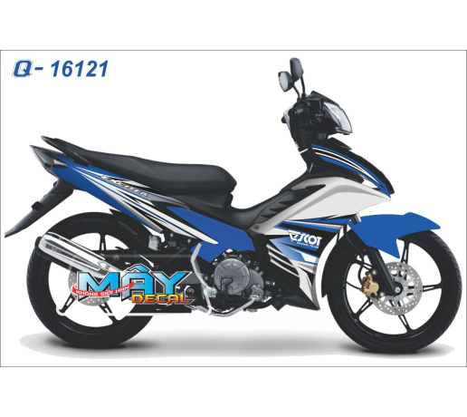 Q 16121 Exciter Scot soc duong net xanh gp blue trang white den black line