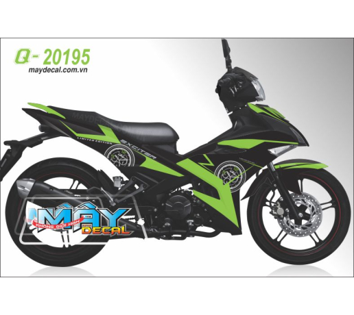 Q 20195 EX 150 den xanh kawa green black dong ho watch lamboghini