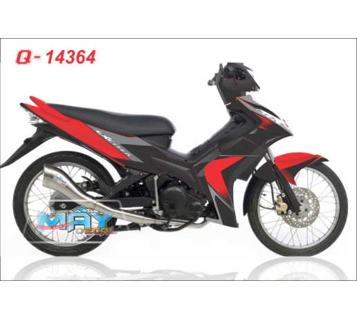 Q 14364 - EX 2010 do den black red phoi mau air brush