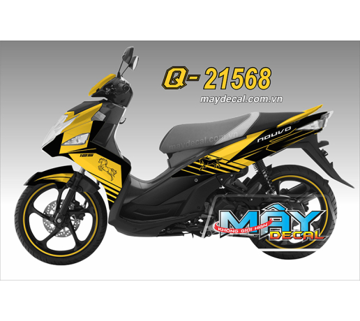 Q 21568 NOUVO 6 _ CON NGUA vang den