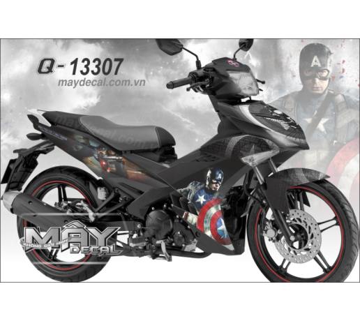 Q 13307 EX 150 den black captain america my usa phim movies