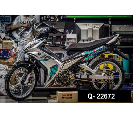 Q- 22672 EXCITER 2010 TEM LUA 2006 BAC DEN XANH NGOC