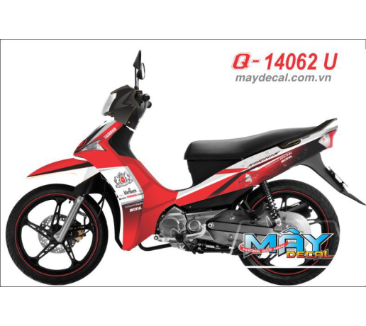 Q 14062U-SI FI Marlboro thuoc la trang do white red motul racing su tu