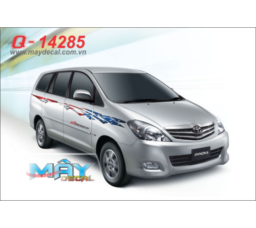 Q 14285 - INNOVA co my america usa us  do red xanh duong gp blue trang white ngoi sao star