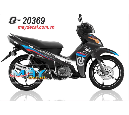 Q 20369 JUPITER Fi den black trang white xanh blue do red rang bmw firelli customsbike 