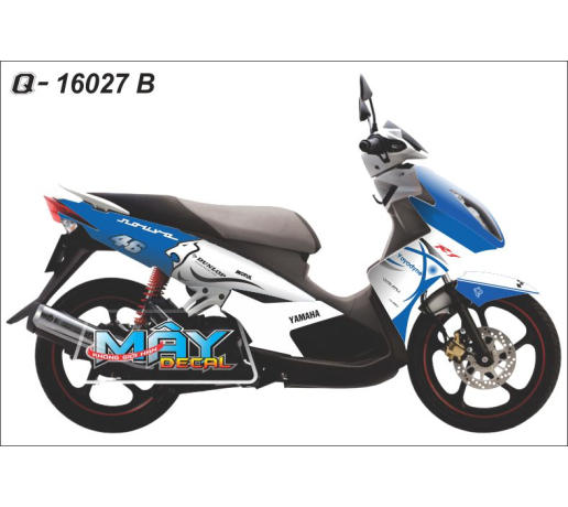 Q 16027 B NO 4 dunlop xanh gp trang blue white su tu lion toll