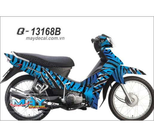 Q 13168B SI xanh gp den blue black van ven ho tiger vet cao