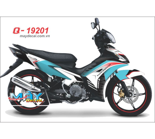 Q 19201 - Ex 2011 xanh ngoc trang blue white racing generation