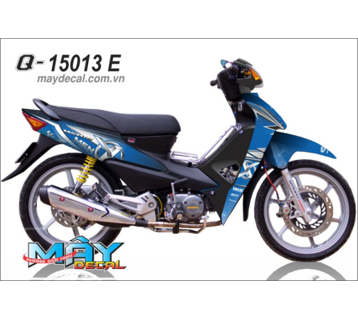Q 15013 E WAVE RS xmen GP yamabule xanh trang blue white