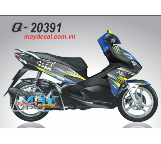 Q 20391 AB 2016 den black vang yellow xanh gp blue monster fox cao 