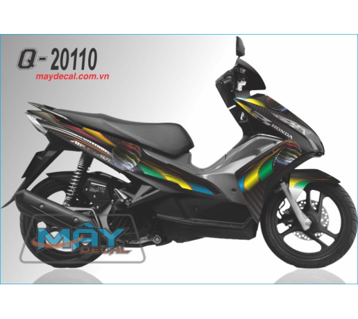 Q 20110 air blade 2013 den black qua cau duong net line light anh sang hinh tron