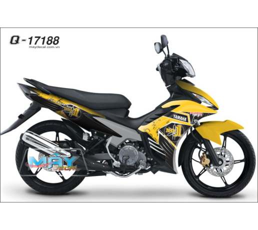 Q 17188 EXCITER no 1 vang den yellow black vet son yamaha