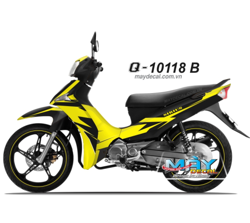 Q 10118 B - Sirius FI  abmc duong net line vang den black yellow