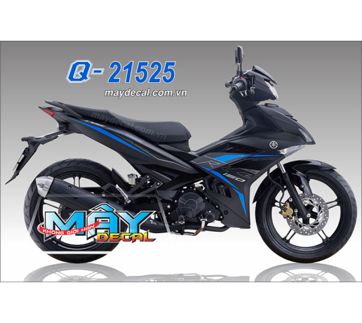 Q 21525 EX 150 RC 2019  chi line xanh blue den black