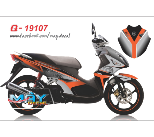 Q 19107 No4 cam den orange black ohlins brembo logo