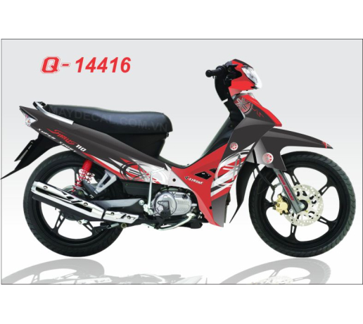 Q 14416 SI den do black red logo yamaha duong net