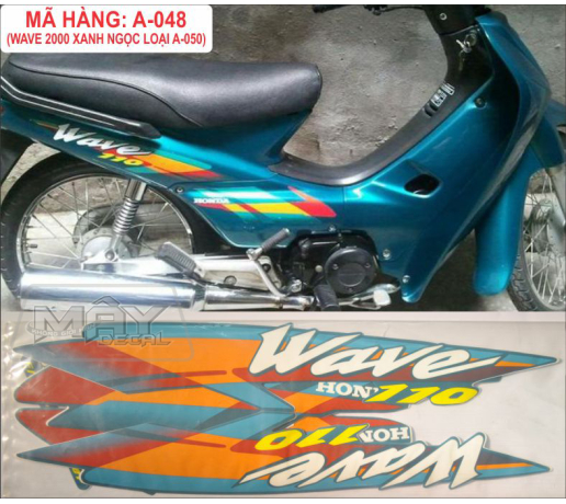 A-048 WAVE 2000 XANH NGOC LOAI A 050
