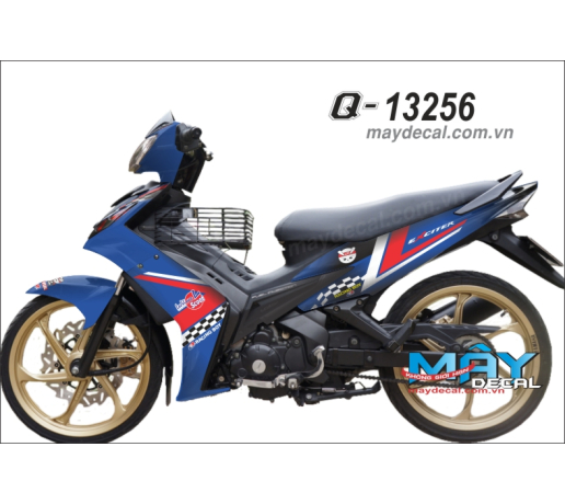 Q 13256 EX 2009 trang xanh gp white blue caro tho racing