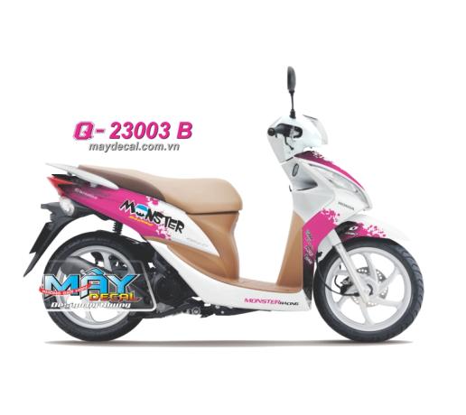 Q 23003 B - Vision  cu Monster trang hong pink white