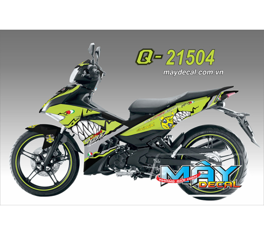 Q 21504 EX 150 CA MAP xanh green  via via 
