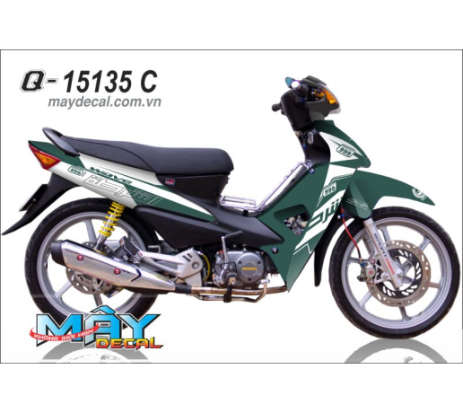 Q 15135 C WAVE RS 99 emrgecy xanh la dam canh sat a rap