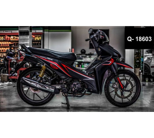 Q- 18603 WAVE RSX 2010 CHI BLACK EDITION DO DEN