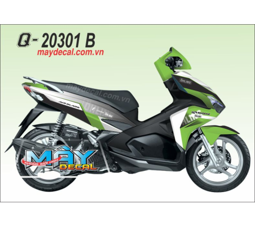 Q 20301 B AB 2016  ohlins rizoma logo xanh kawa green đen black xam gray