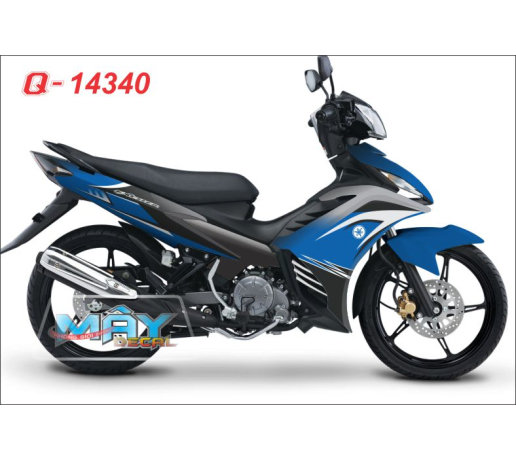 Q 14340 - EX 2011 duong net line den black trang white xanh gp blue 