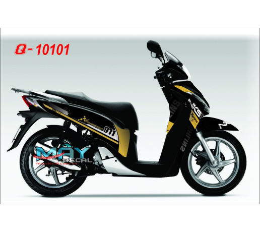 Q 10101 sh abmrc raceroom ohlins logo caro den black vang dong NKS 911