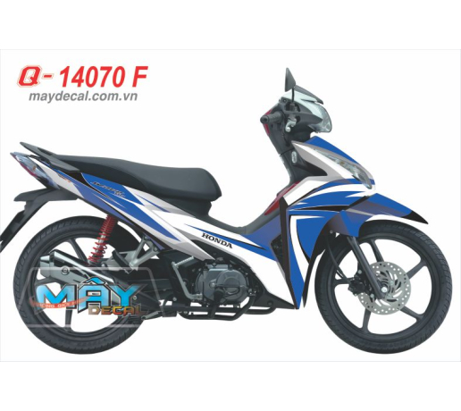 Q 14070 F - WAVE RSX 2011 xanh gp trang blue white duong net line airbrush