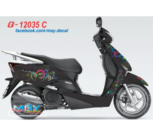 Q 12035 C SCR den black sac mau colorful hoa van