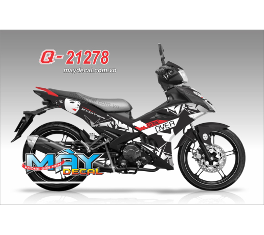 Q 21278 EX 150 game over mat na co gai girl kim cuong den trang black white ban tay sung do red cuoi